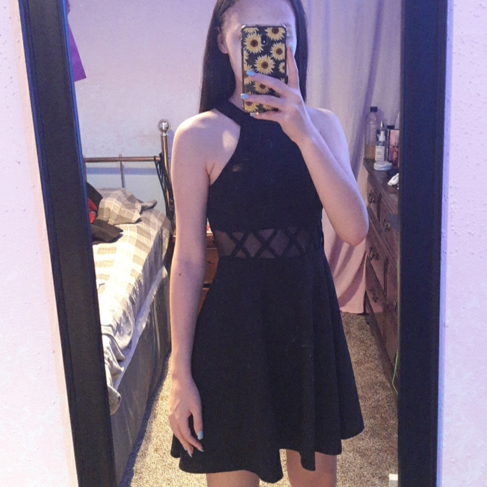 Black Homecoming dress